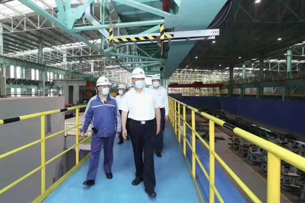 习大大视察中国宝武马钢集团